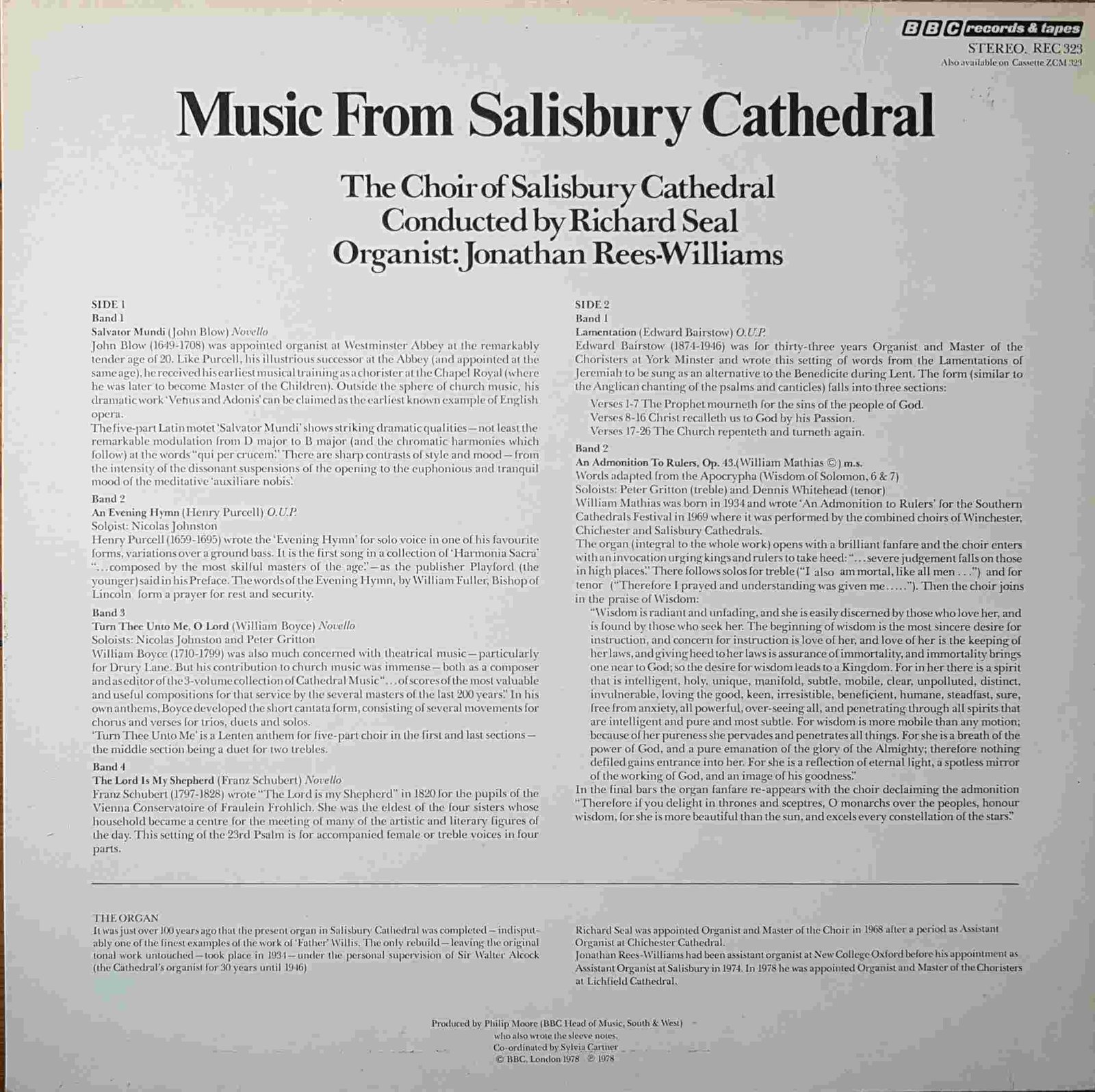 Back cover of REC 323